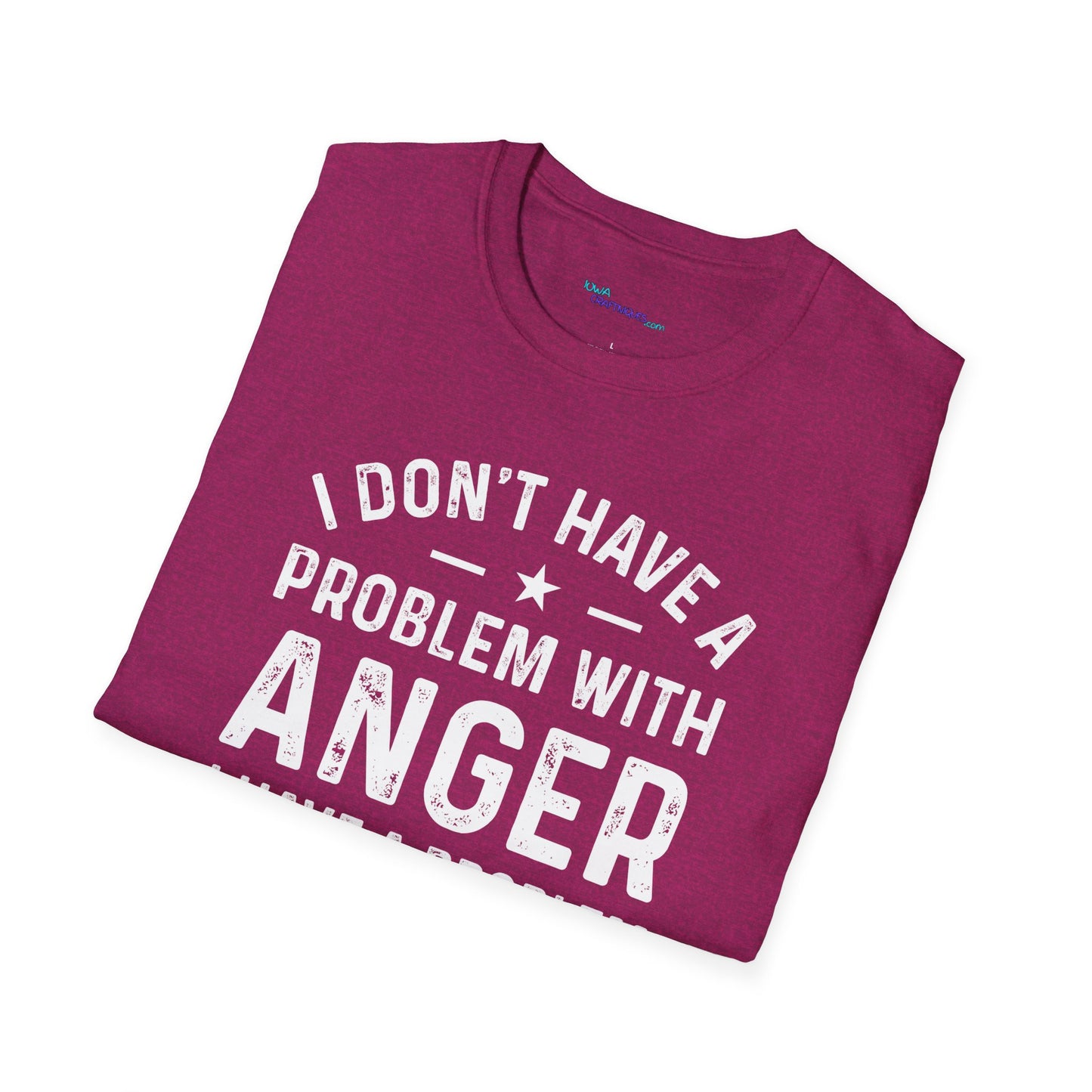 Anger Problem Unisex Softstyle T-Shirt