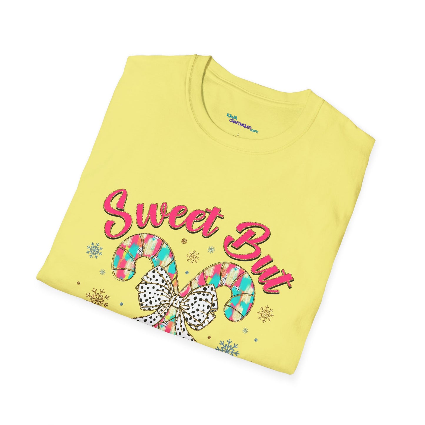 Sweet But Twisted Unisex Softstyle T-Shirt – Fun Holiday Graphic Tee