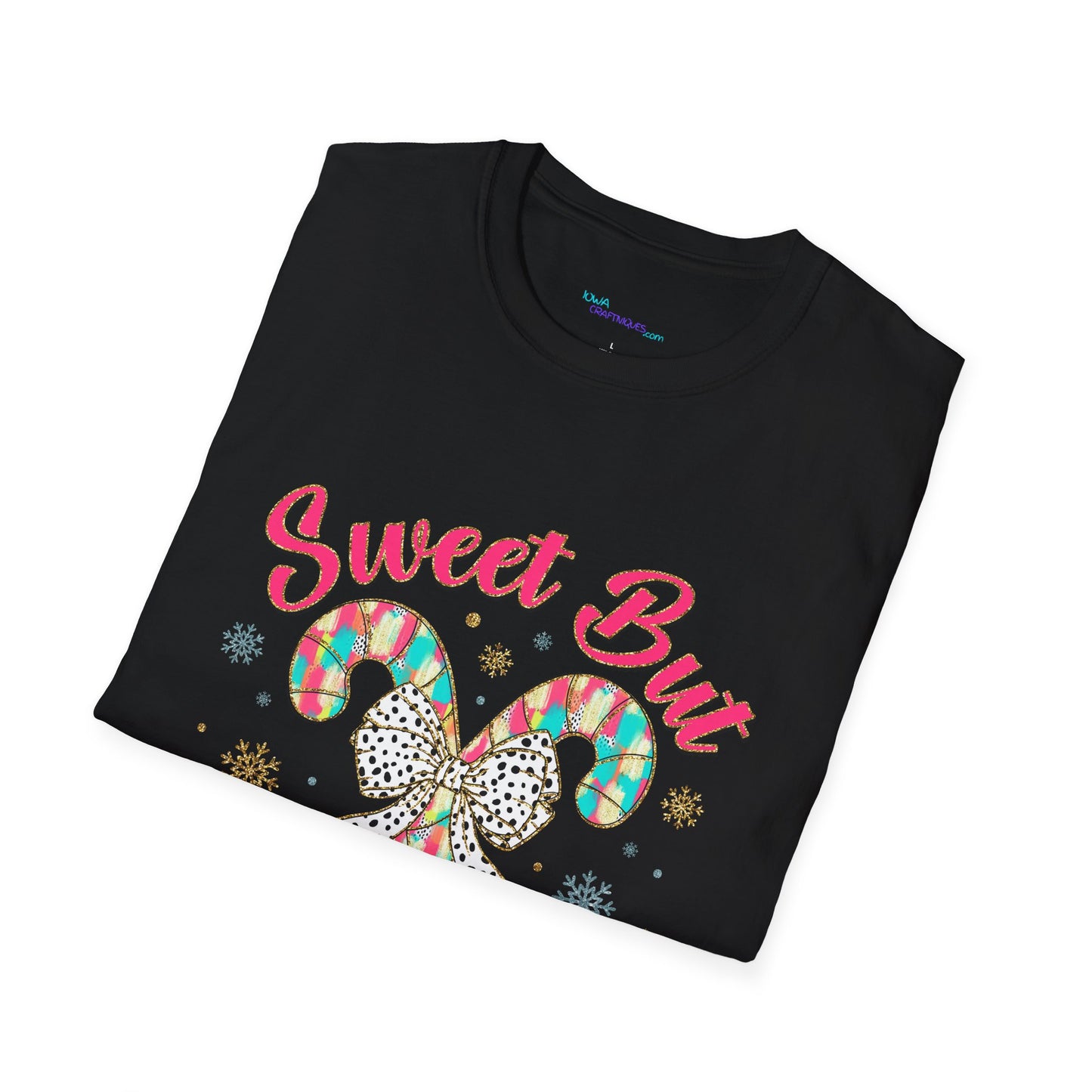 Sweet But Twisted Unisex Softstyle T-Shirt – Fun Holiday Graphic Tee