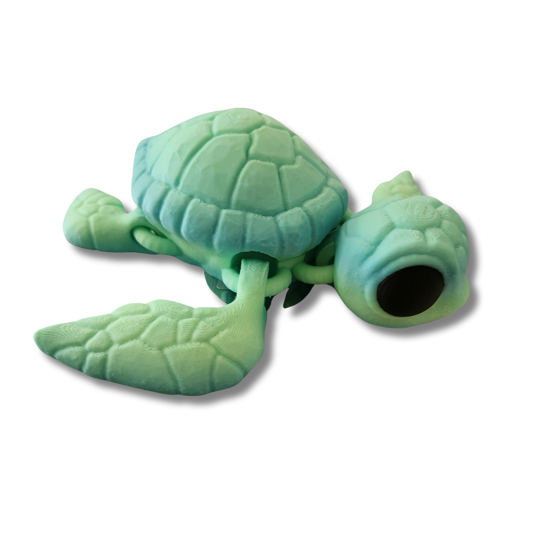 3D Print Sea Turtle Blue/Green