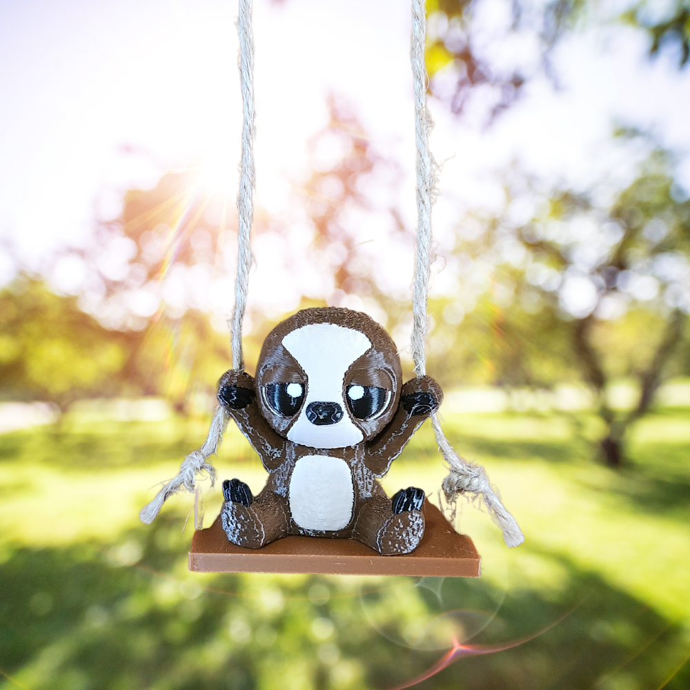 3D Printed Characters on Swings