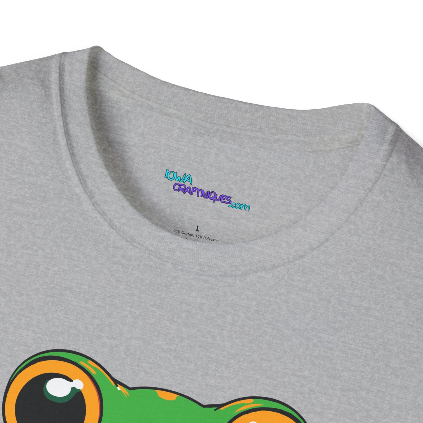 Don't Test Me Frog Unisex Softstyle T-Shirt