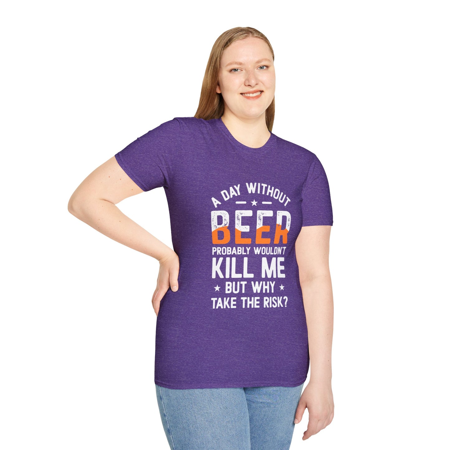 Day without Beer Unisex Softstyle T-Shirt