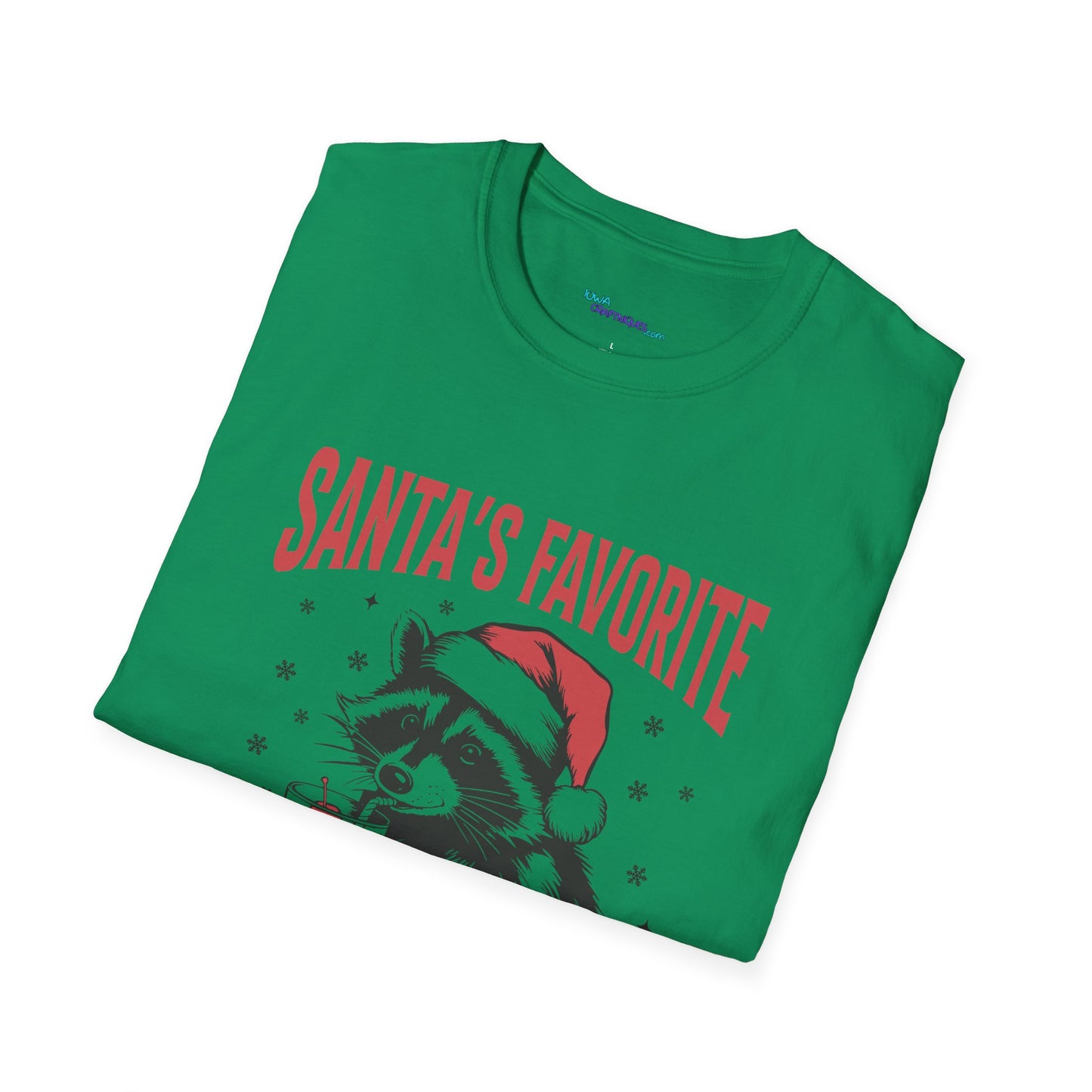 Santa's Favorite Hot Mess Unisex Softstyle T-Shirt