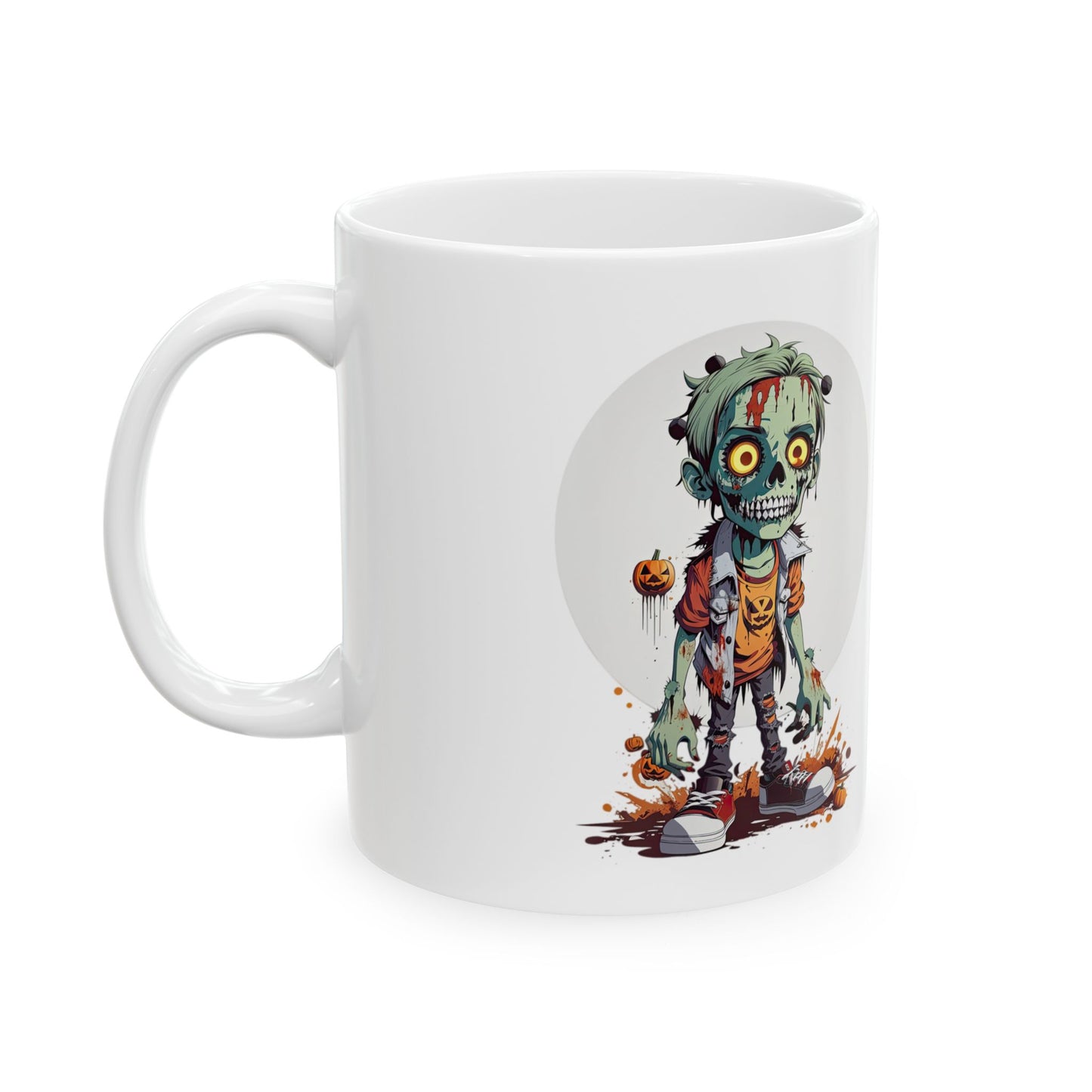 Zombie Apocalypse Ceramic Mug - Perfect for Halloween and Horror Fans