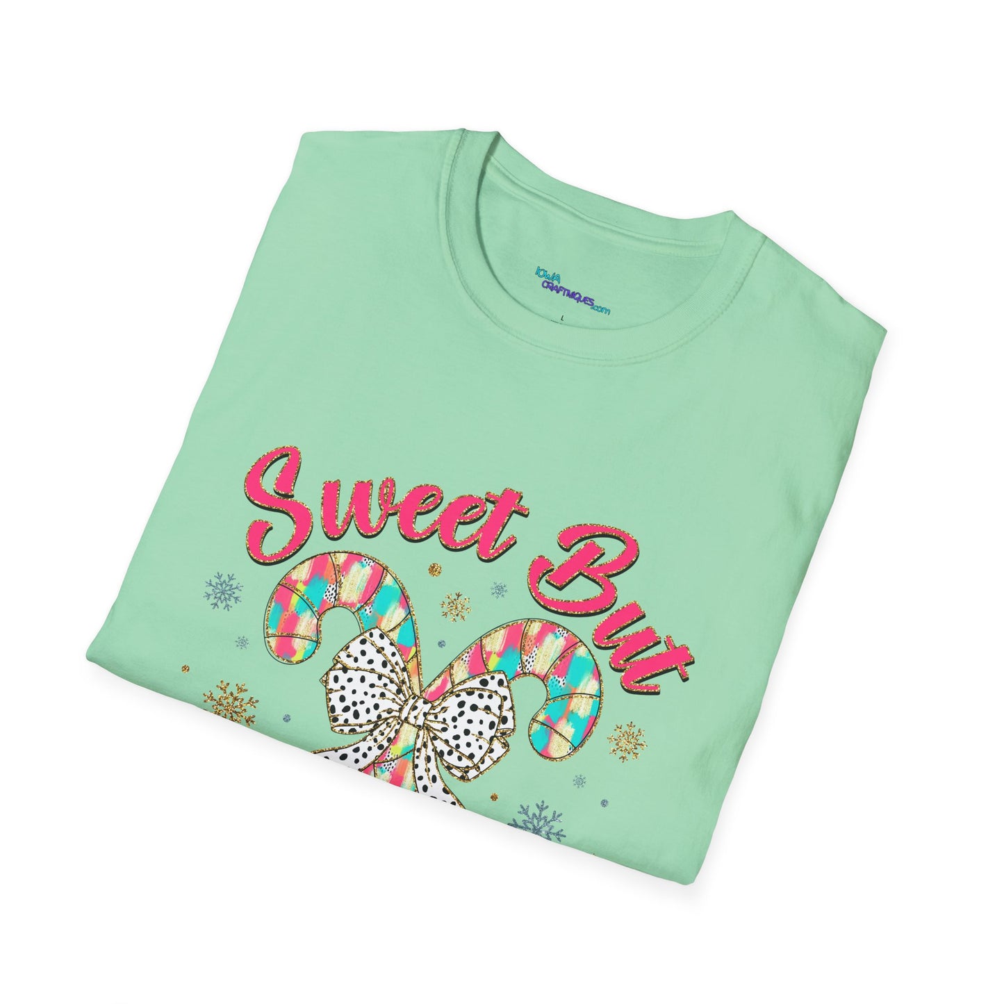 Sweet But Twisted Unisex Softstyle T-Shirt – Fun Holiday Graphic Tee