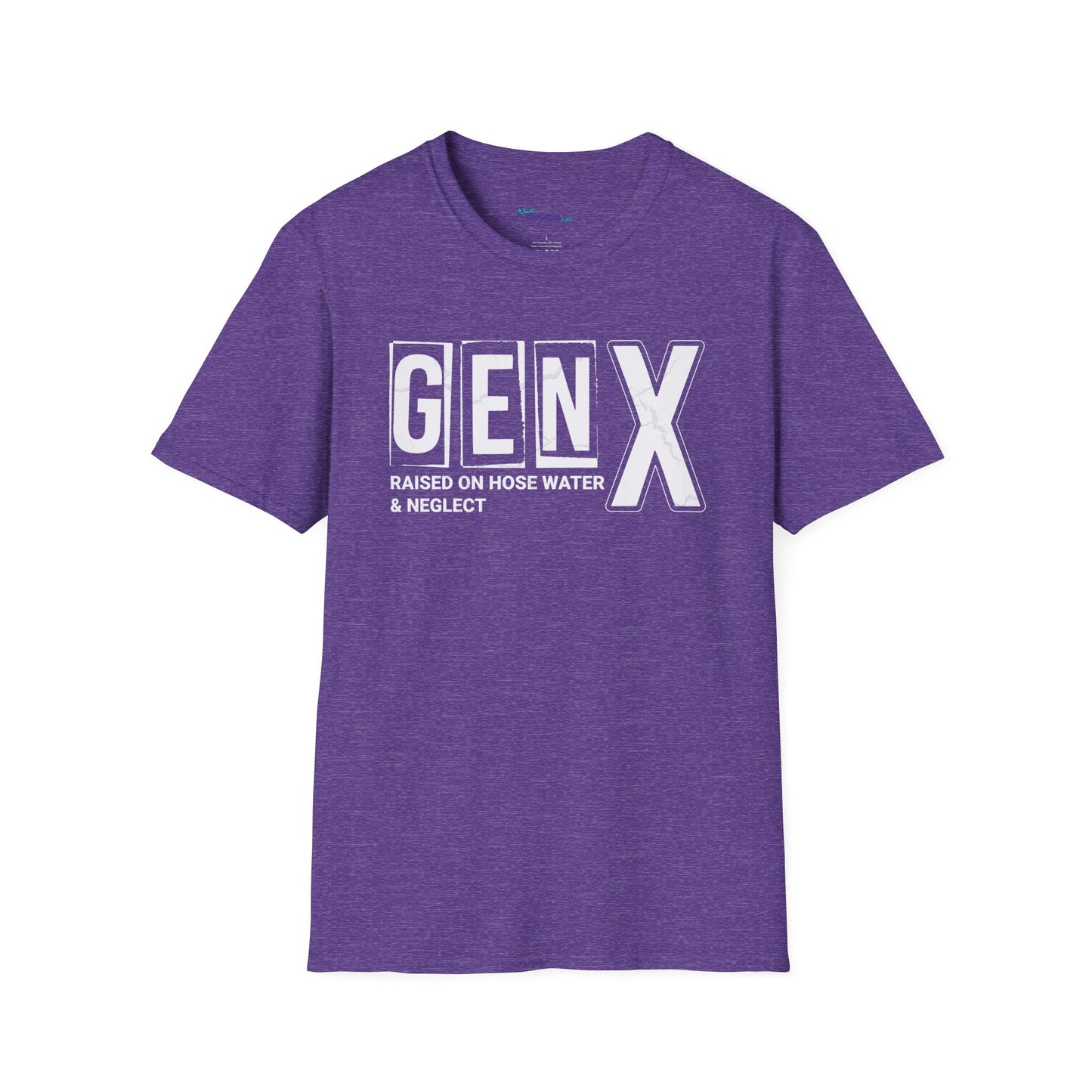 Gen X Raised On Unisex Softstyle T-Shirt
