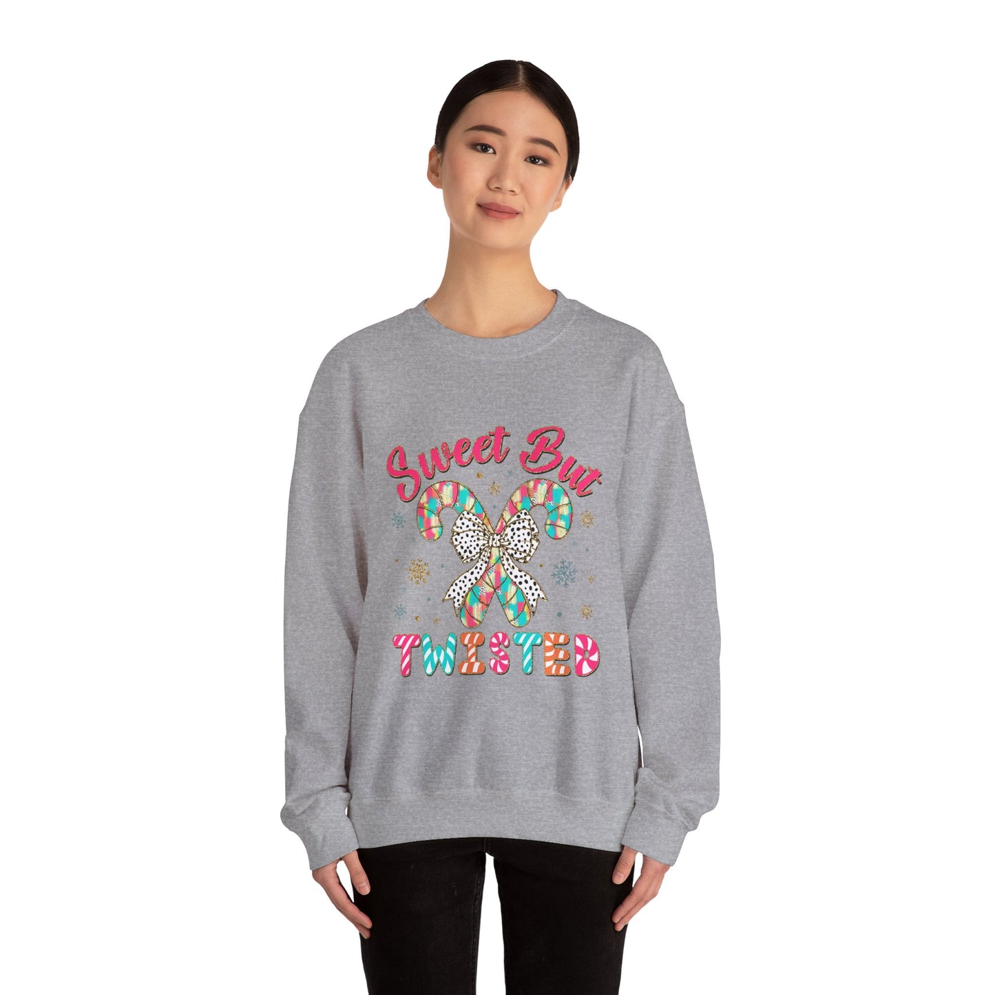 Sweet But Twisted Holiday Crewneck Sweatshirt