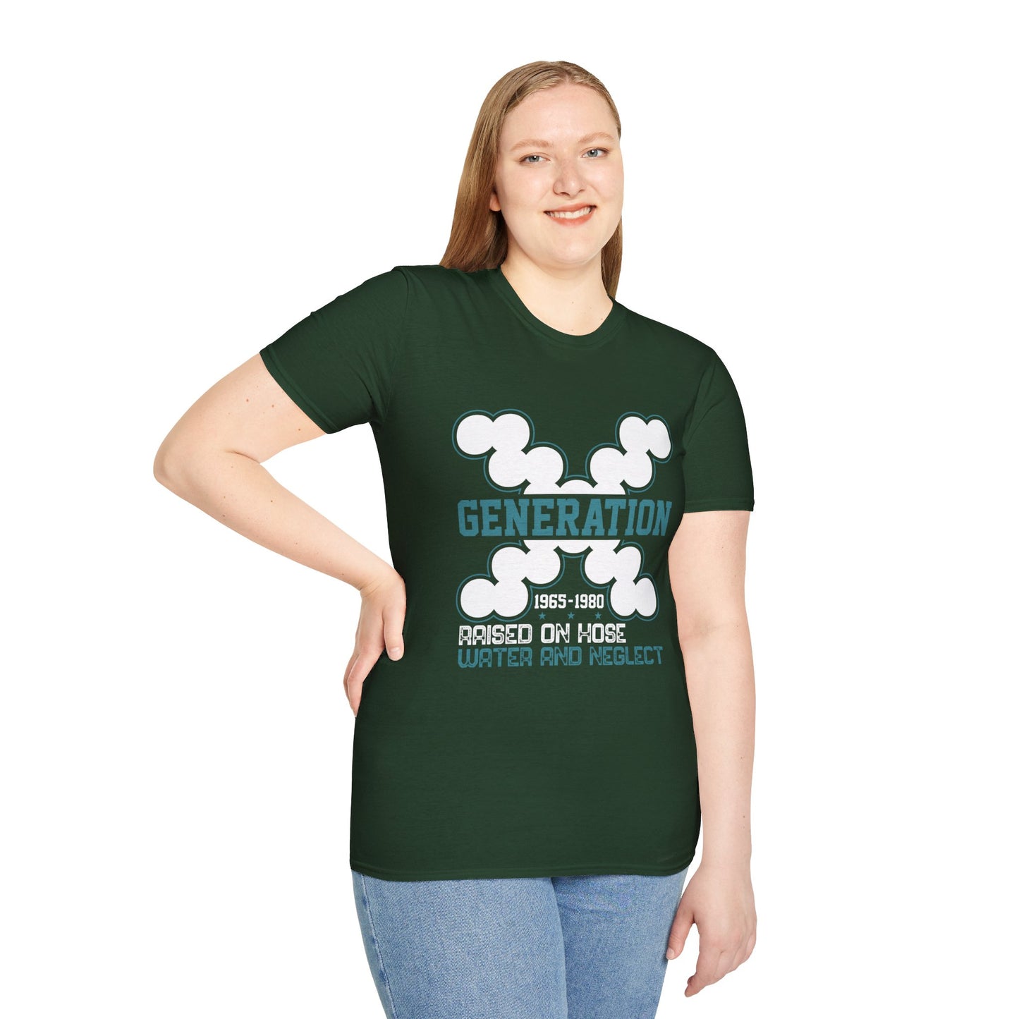 GEN X Water hose and Neglect Unisex Softstyle T-Shirt