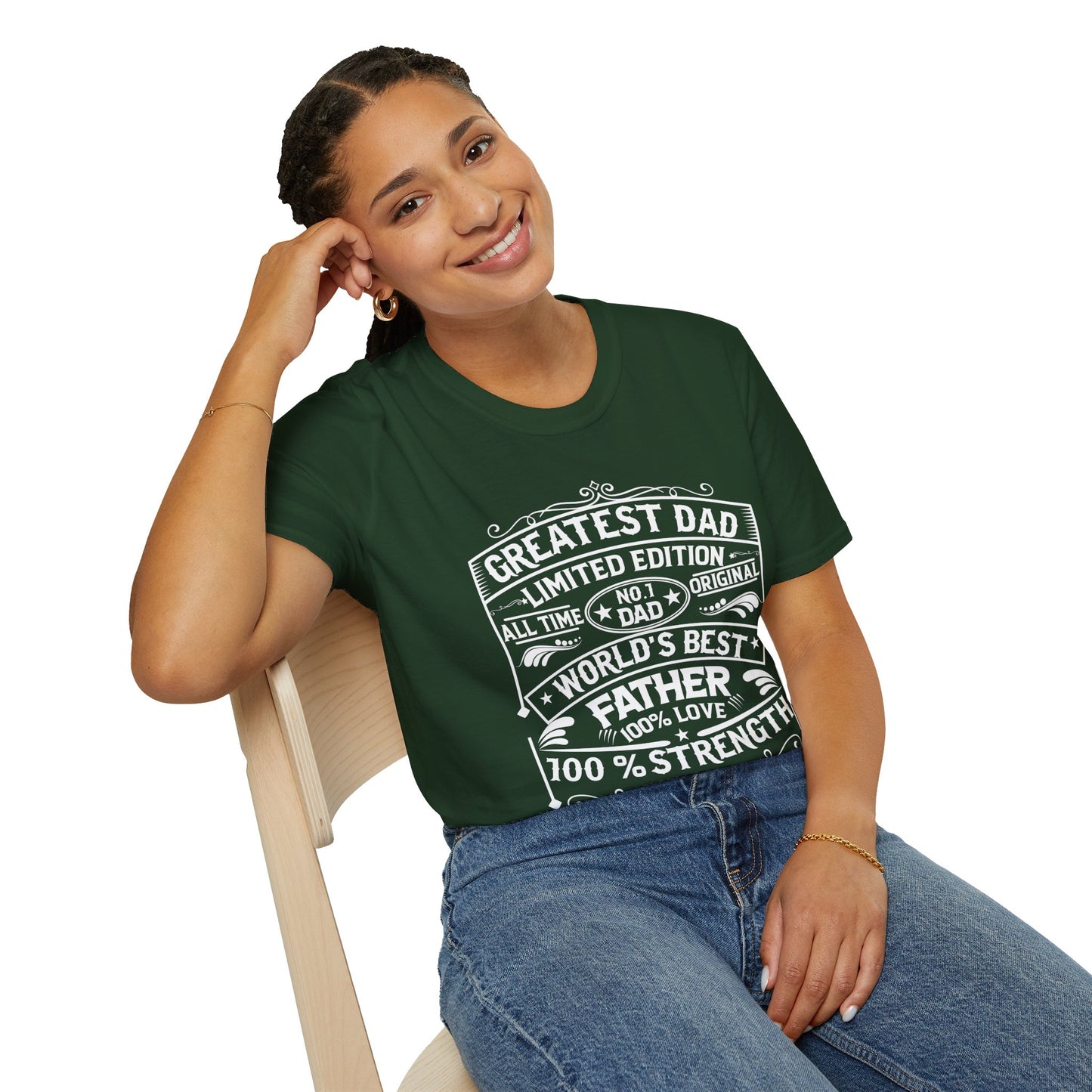 Greatest Dad Limited Edition Unisex Softstyle T -Shirt