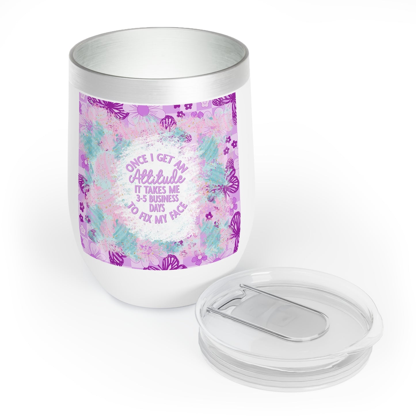 Attitude 12oz Insulated Wine Tumbler