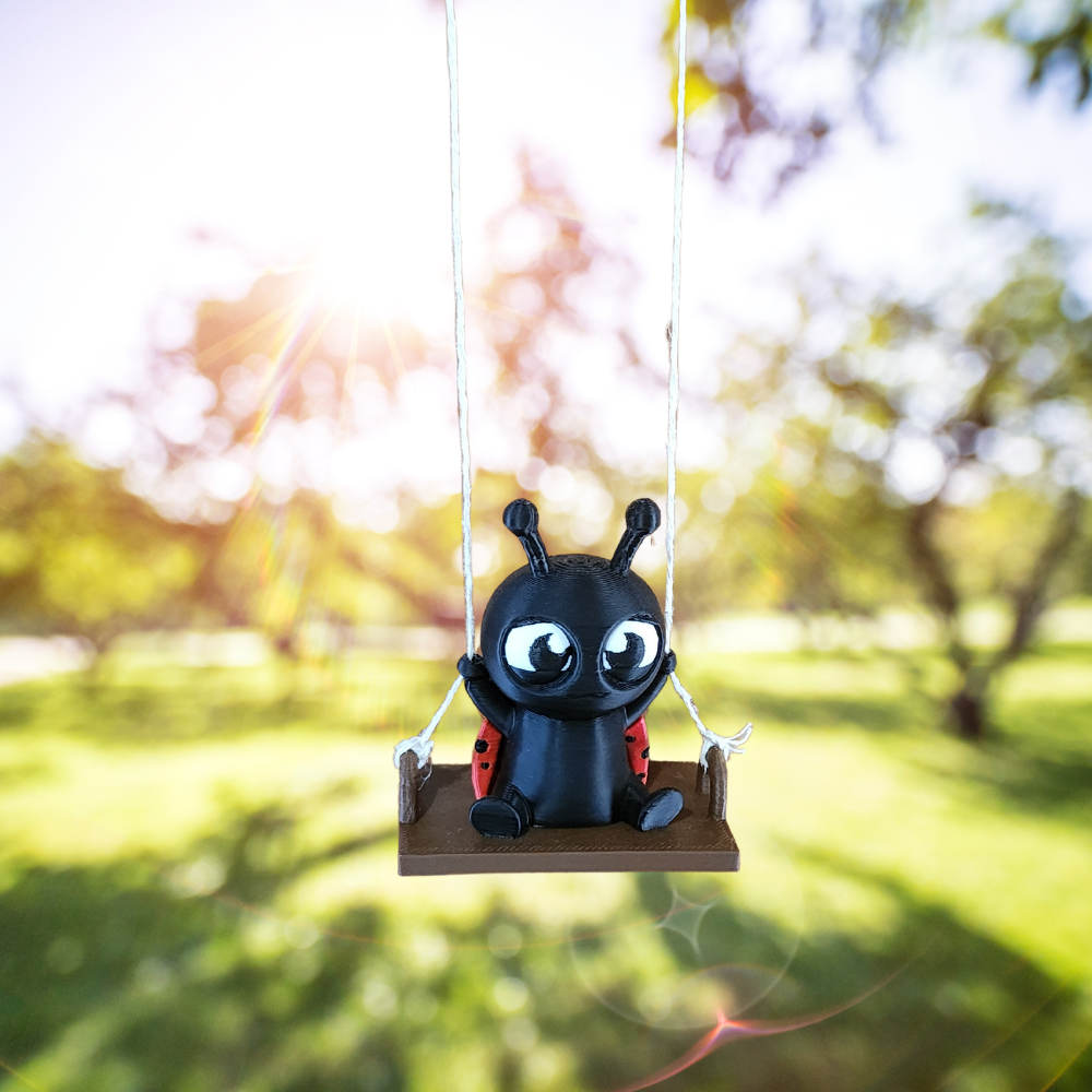 3D Printed Characters on Swings
