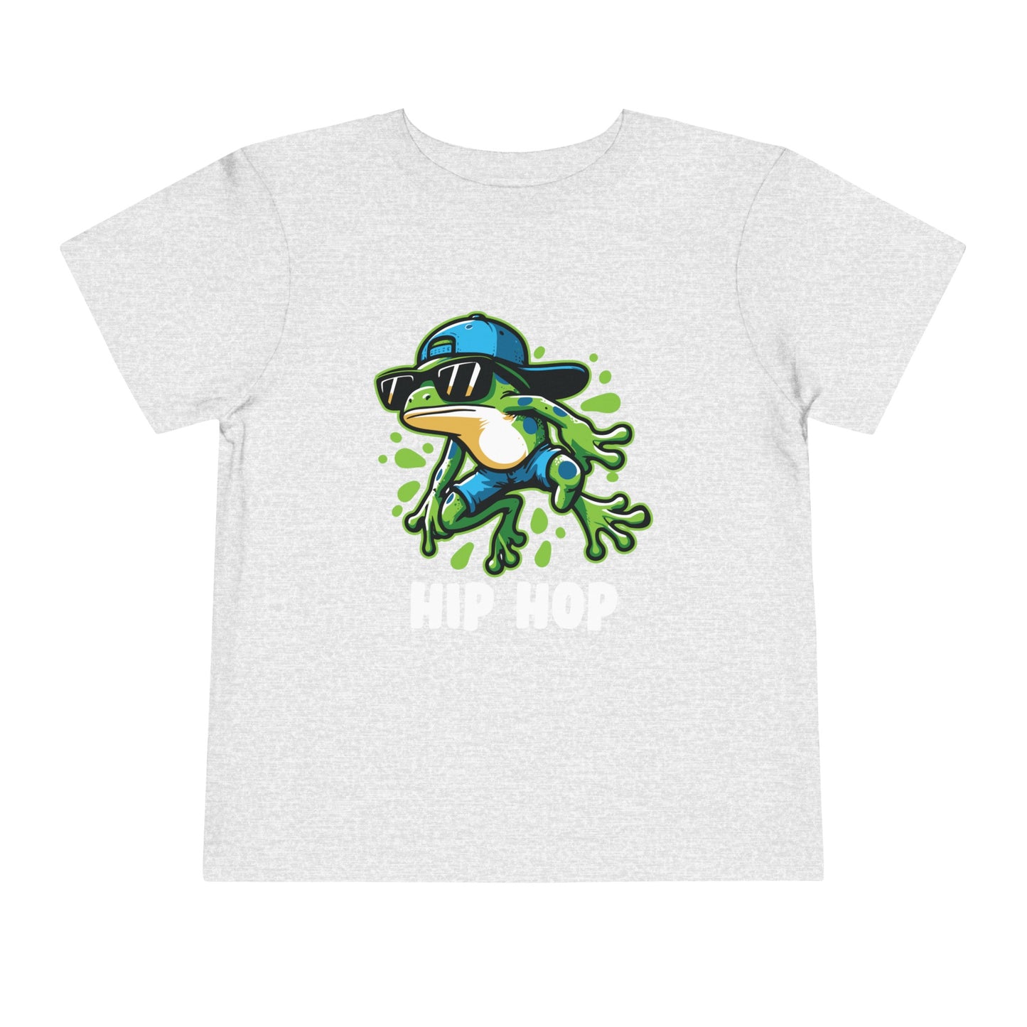 Hip Hop Frog Toddler Short Sleeve Tee