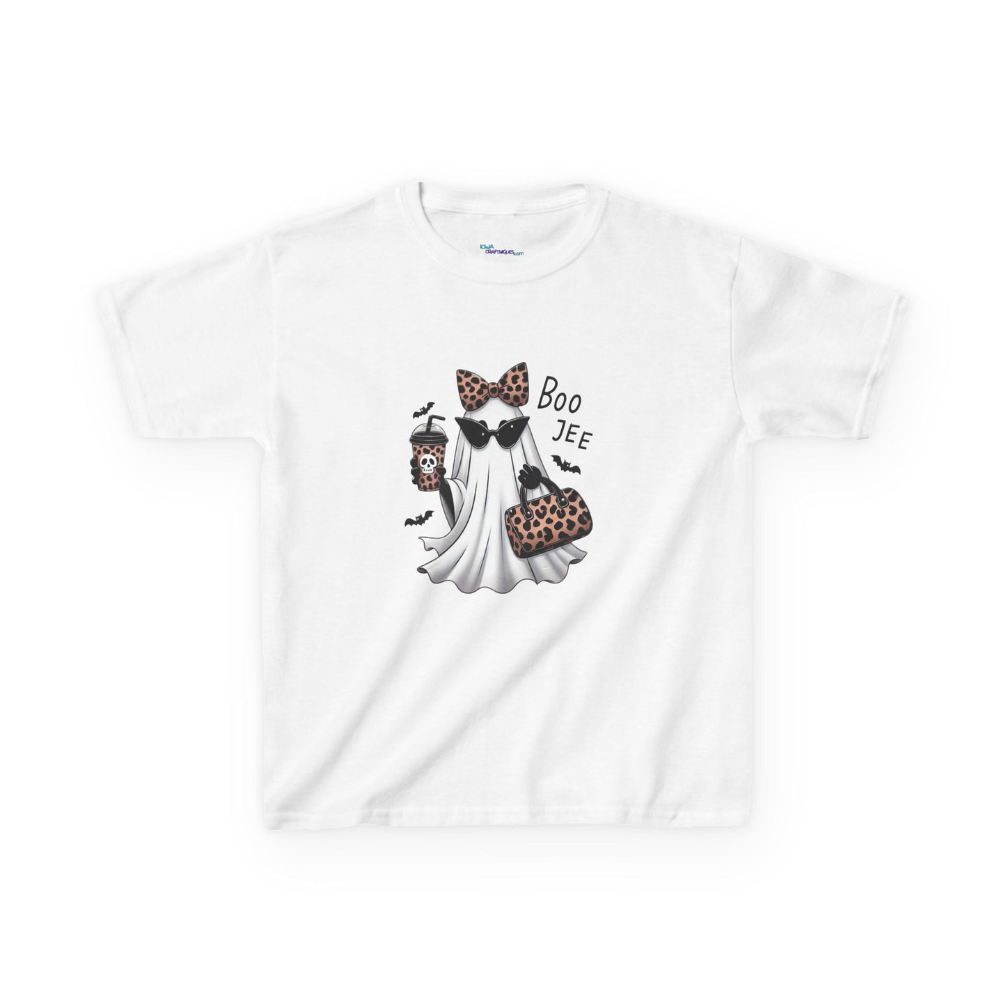 Kids Halloween Ghost Tee, Cute Kids T-Shirt, Boo JEE Halloween Shirt, Halloween Costume T-Shirt, Halloween Party Apparel