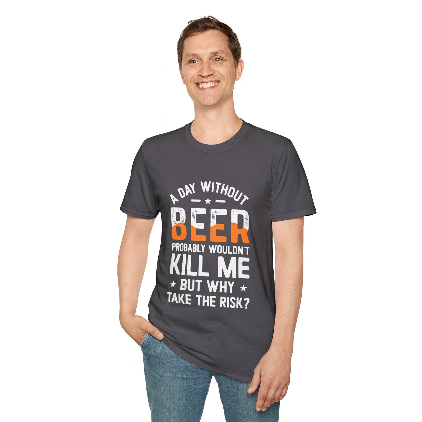 Day without Beer Unisex Softstyle T-Shirt