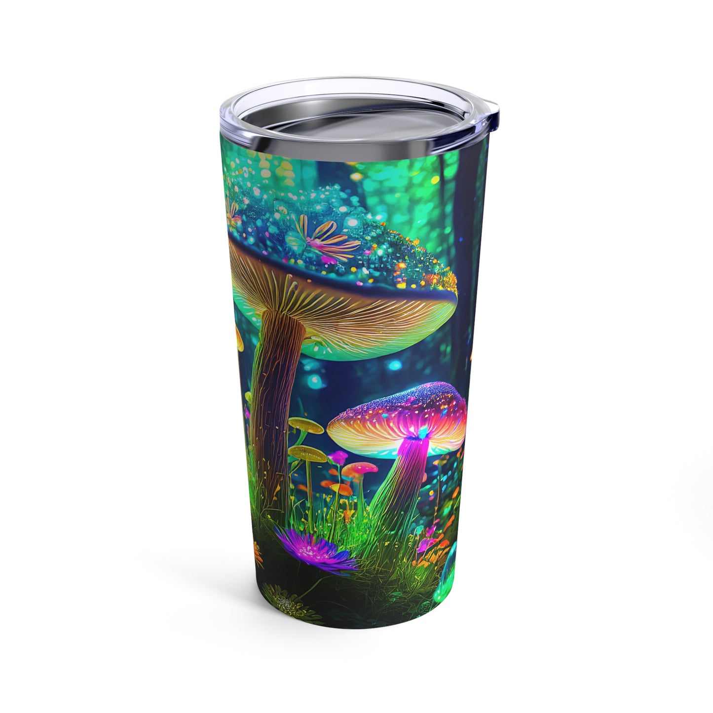 Glowing Mushrooms Tumbler 20oz