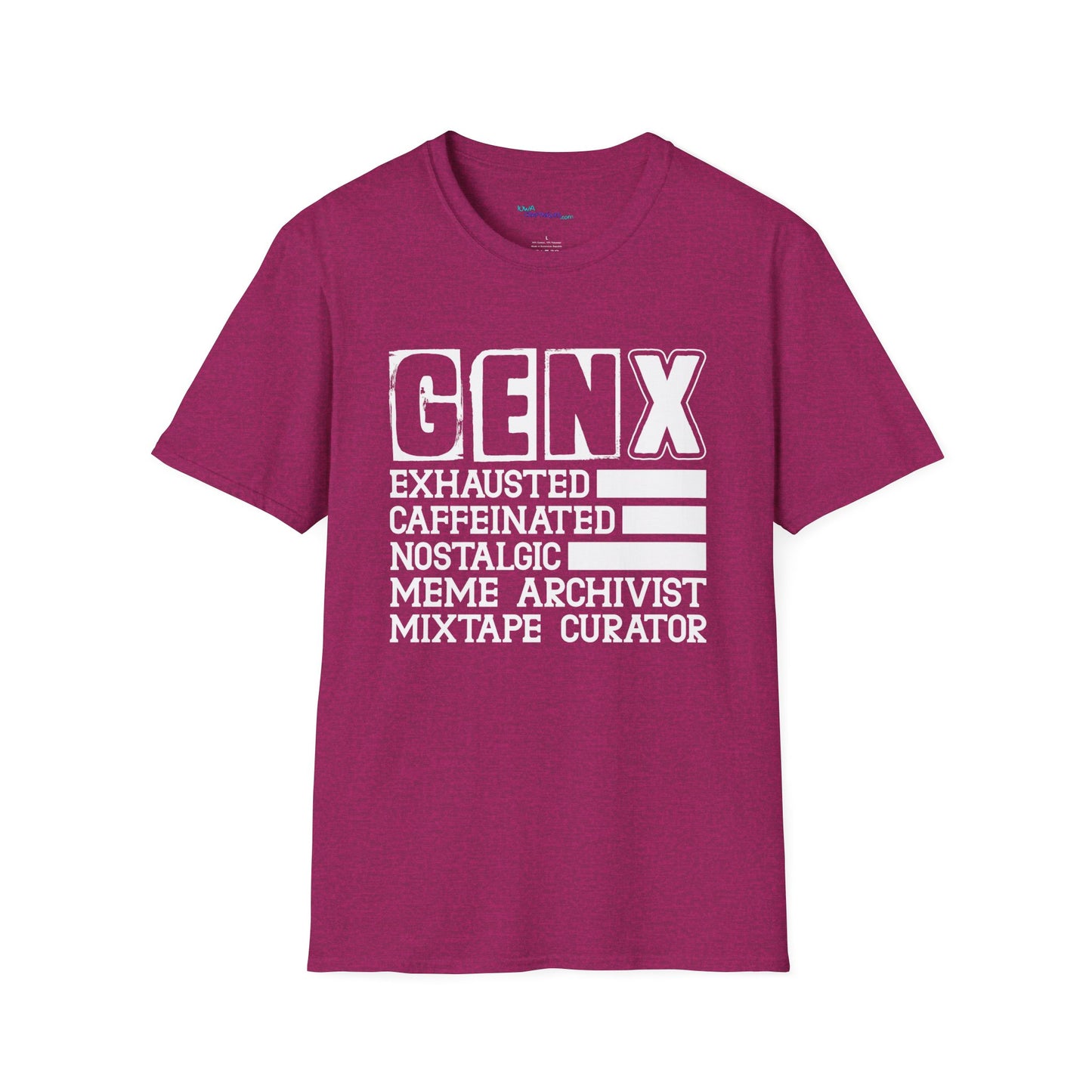 GEN X Exhausted Unisex Softstyle T-Shirt