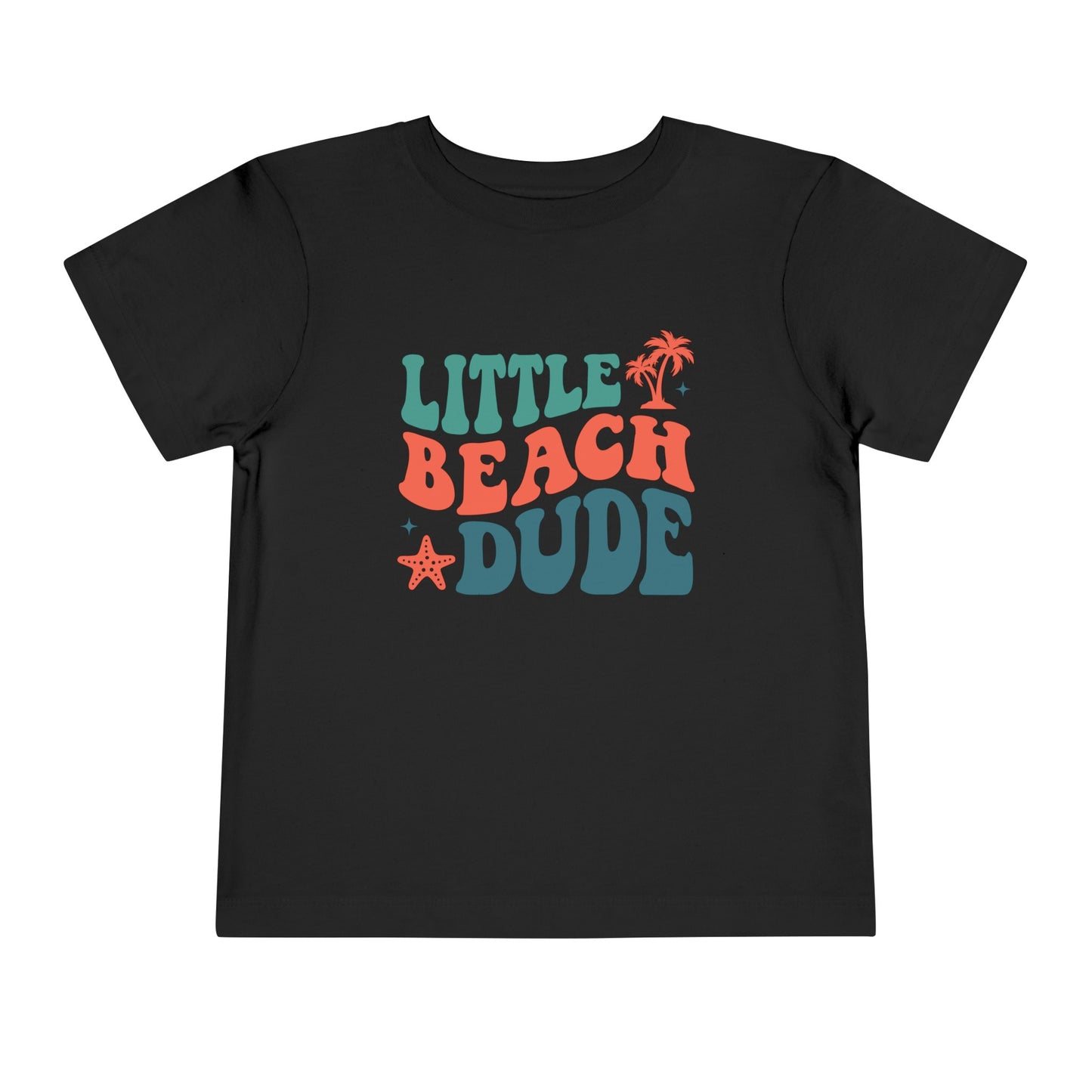 Little Beach Dude Toddler Short Sleeve Tee