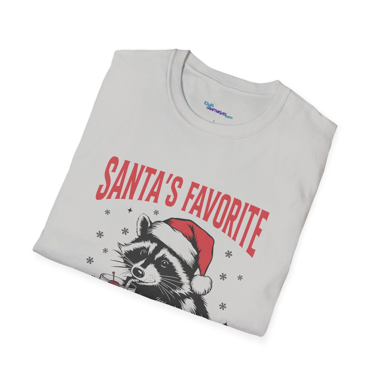 Santa's Favorite Hot Mess Unisex Softstyle T-Shirt