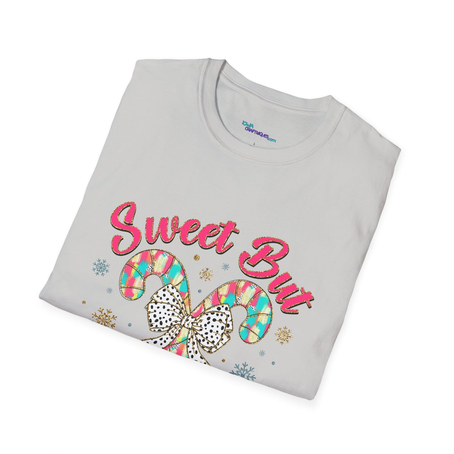 Sweet But Twisted Unisex Softstyle T-Shirt – Fun Holiday Graphic Tee
