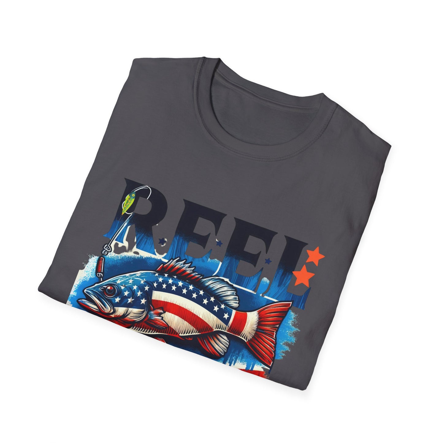 Reel Cool Dad Unisex Softstyle T -Shirt