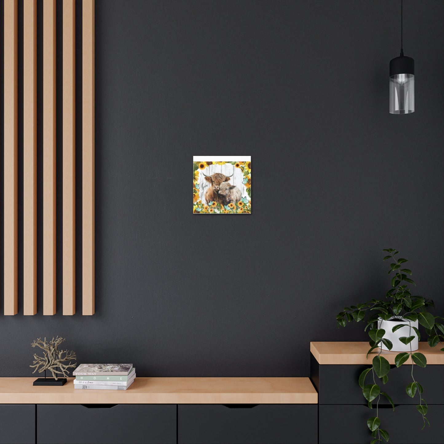 Highland Cows Canvas Gallery Wraps