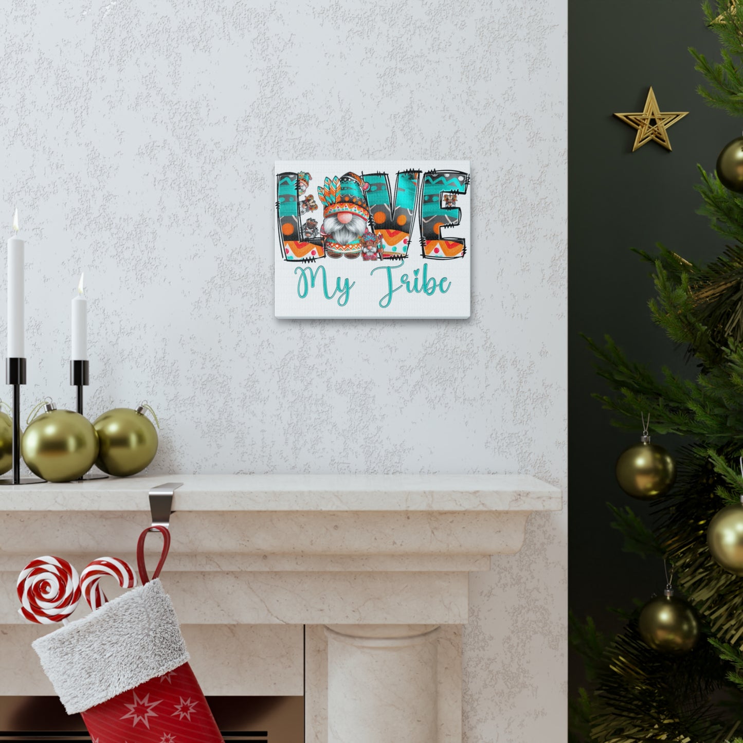 Love My Tribe Canvas Gallery Wraps