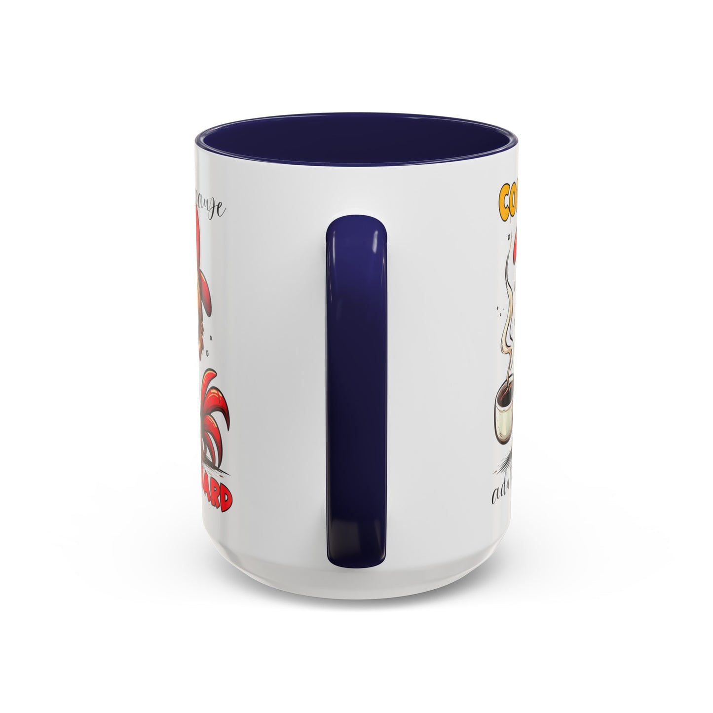 Adulting is Hard Accent Coffee Mug (11, 15oz)