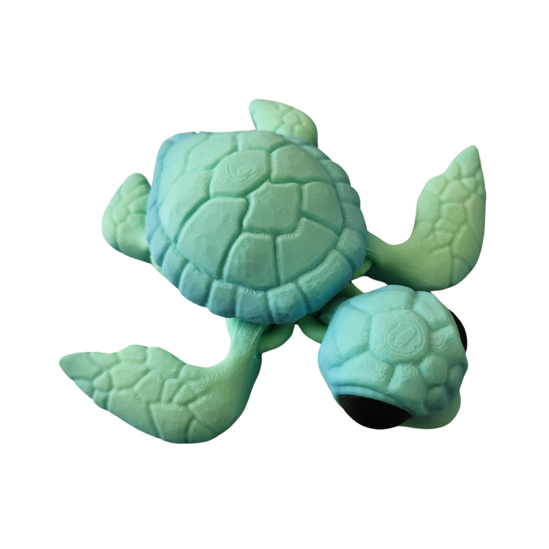 3D Print Sea Turtle Blue/Green