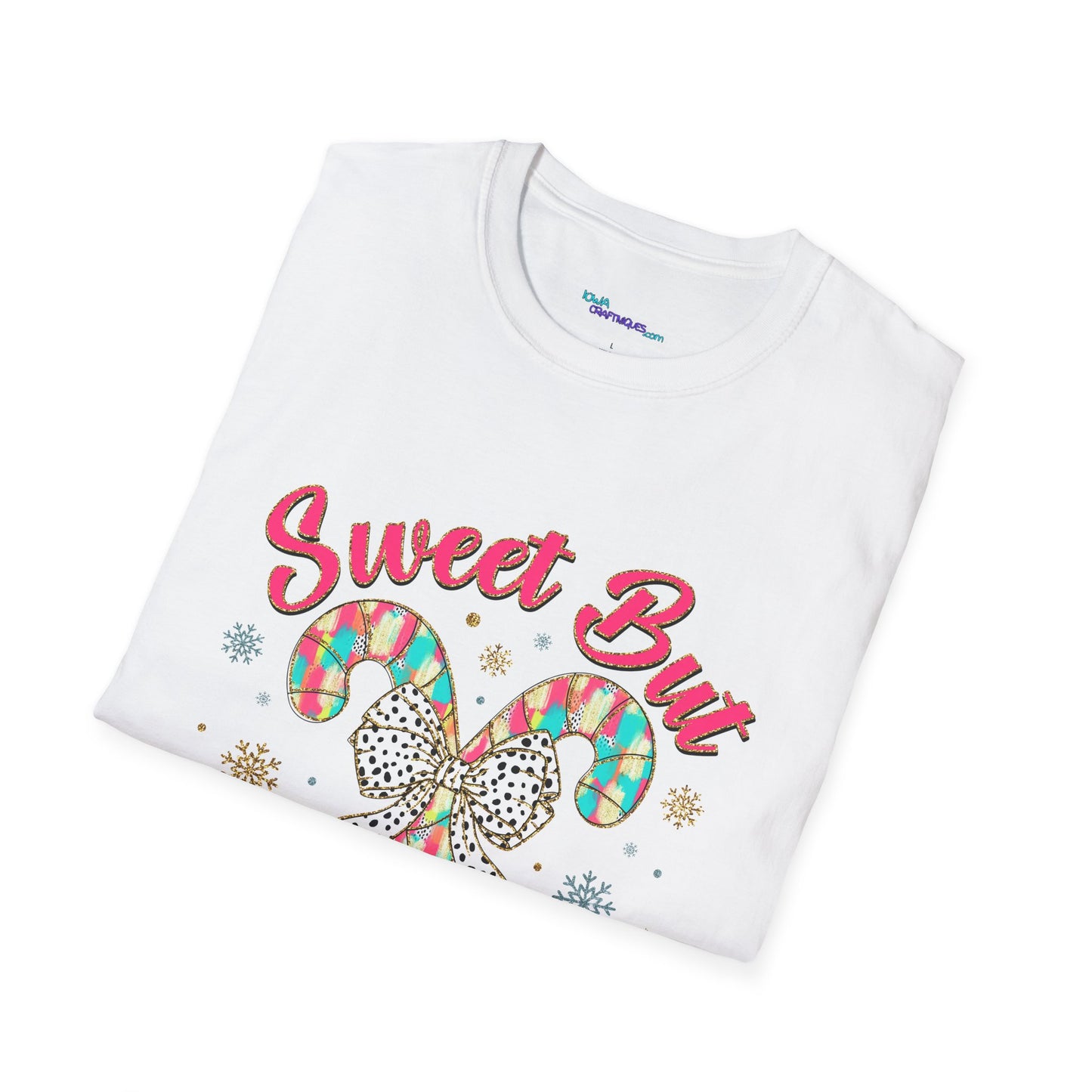 Sweet But Twisted Unisex Softstyle T-Shirt – Fun Holiday Graphic Tee