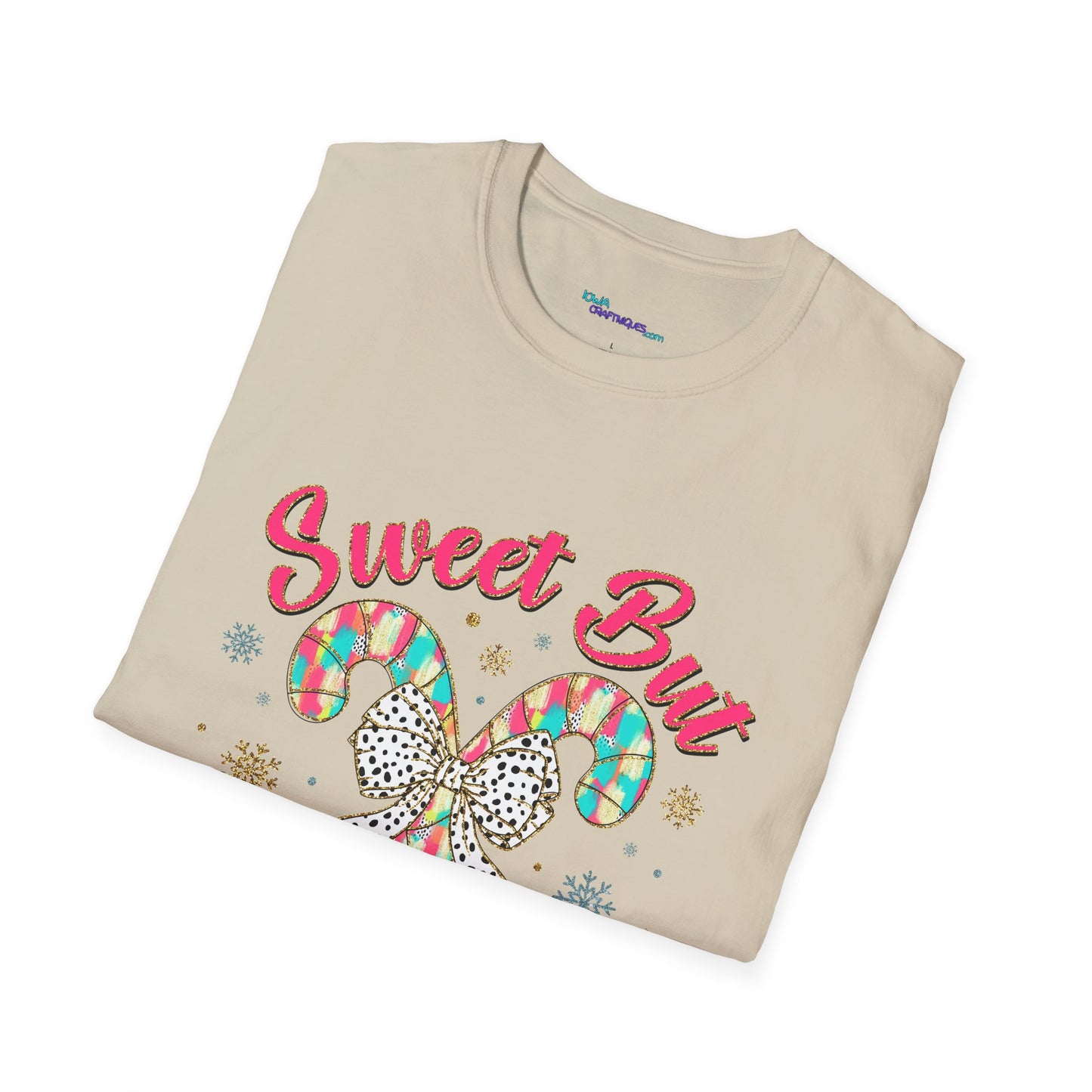 Sweet But Twisted Unisex Softstyle T-Shirt – Fun Holiday Graphic Tee
