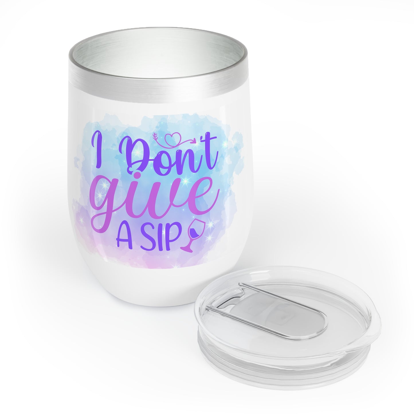 I Don't Give a Sip 12oz Insulated Wine Tumbler
