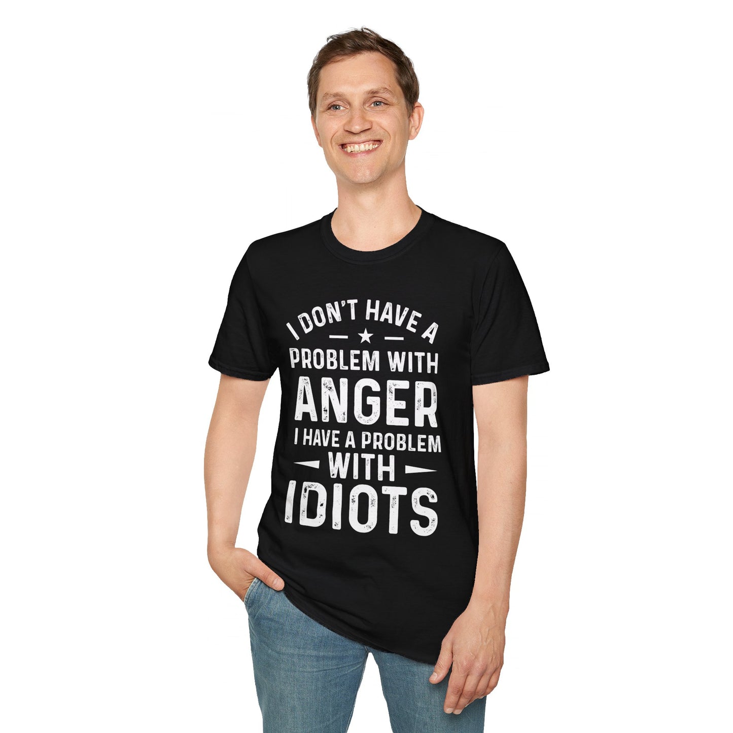 Anger Problem Unisex Softstyle T-Shirt