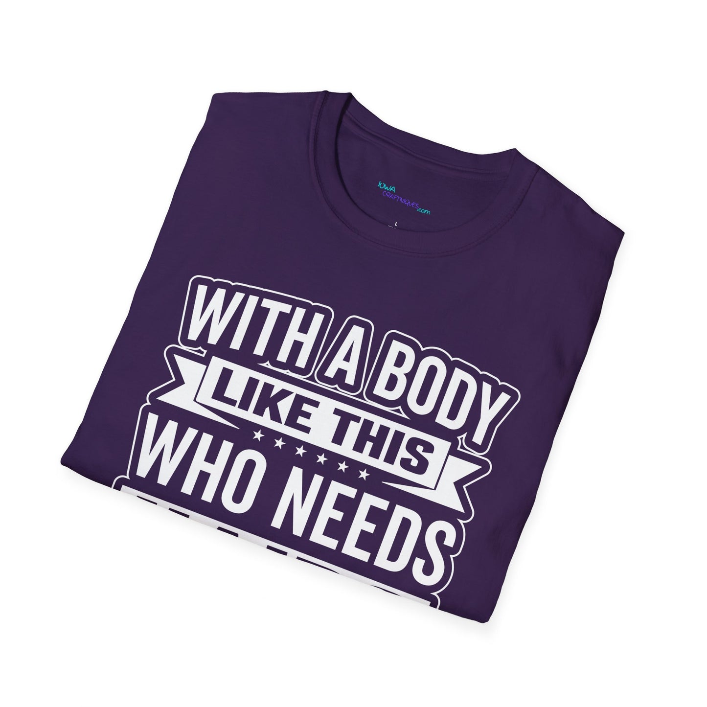 Who Needs Hair Unisex Softstyle T-Shirt