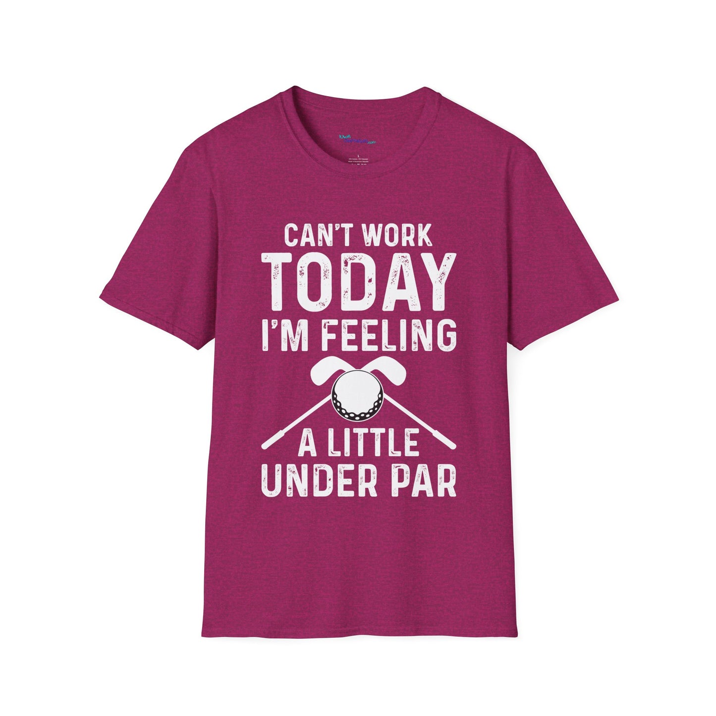 Under Par Unisex Softstyle T-Shirt