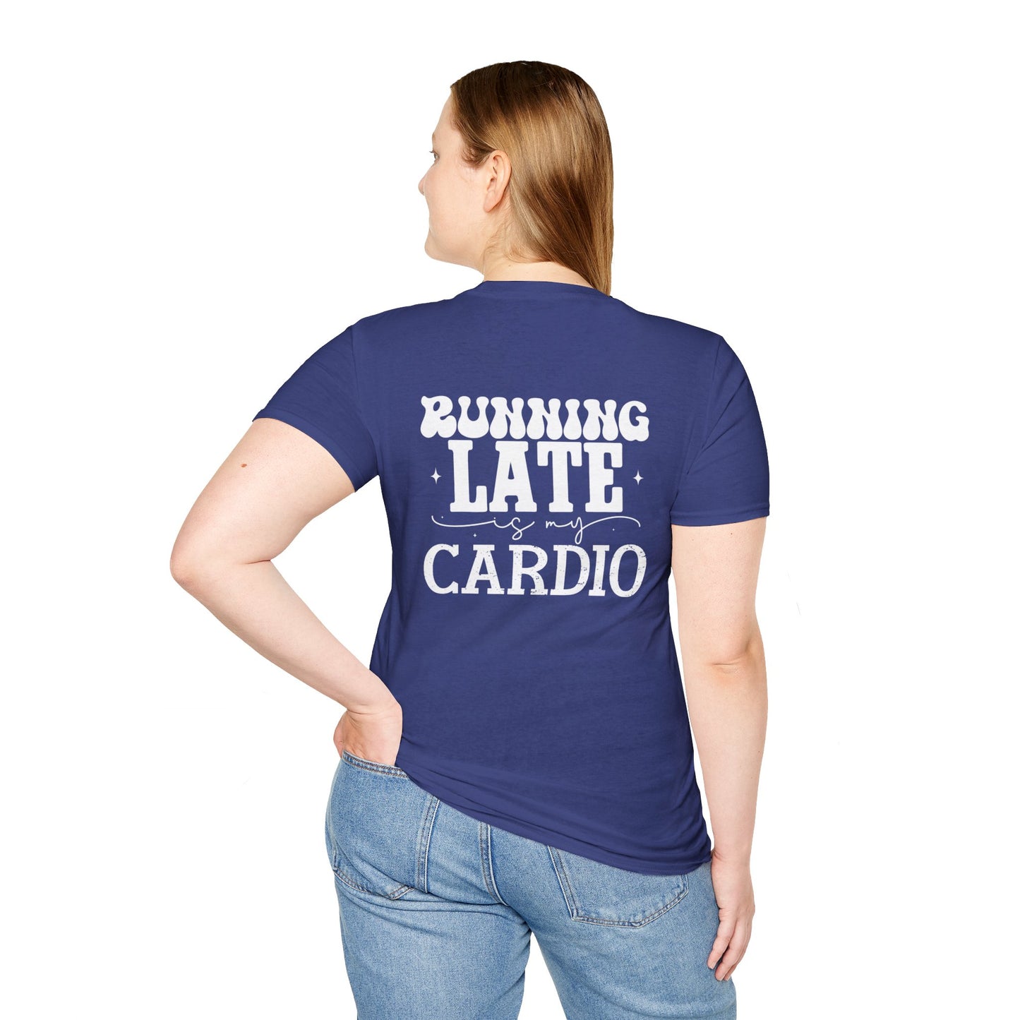 Running Late Unisex Softstyle T-Shirt