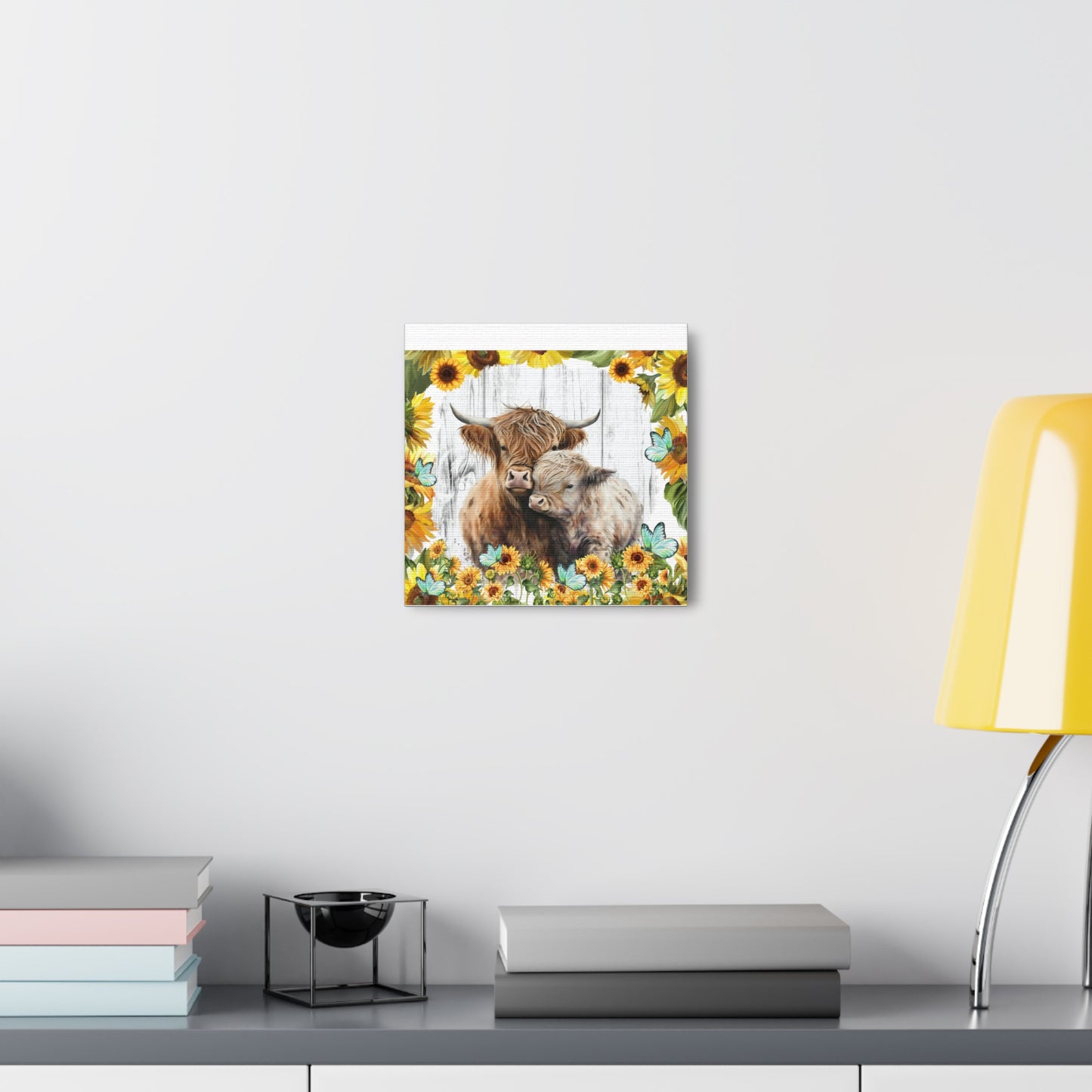 Highland Cows Canvas Gallery Wraps