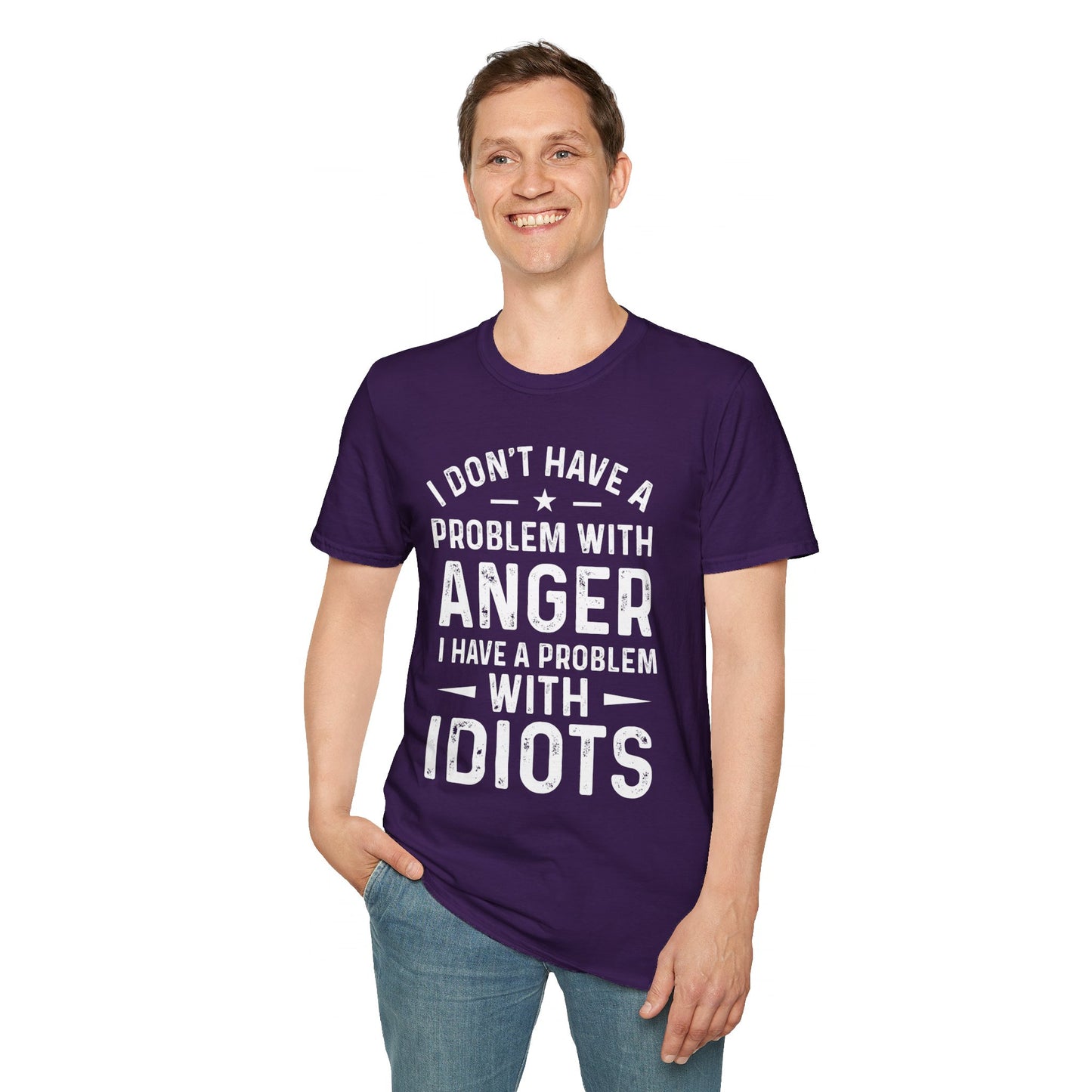 Anger Problem Unisex Softstyle T-Shirt