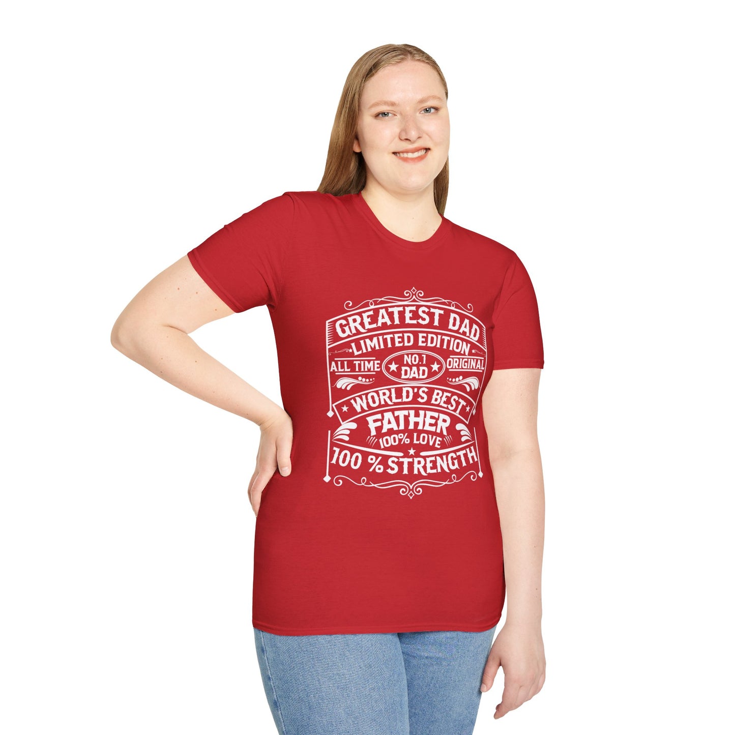 Greatest Dad Limited Edition Unisex Softstyle T -Shirt