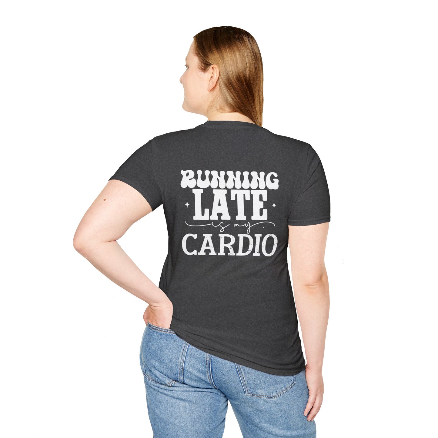 Running Late Unisex Softstyle T-Shirt