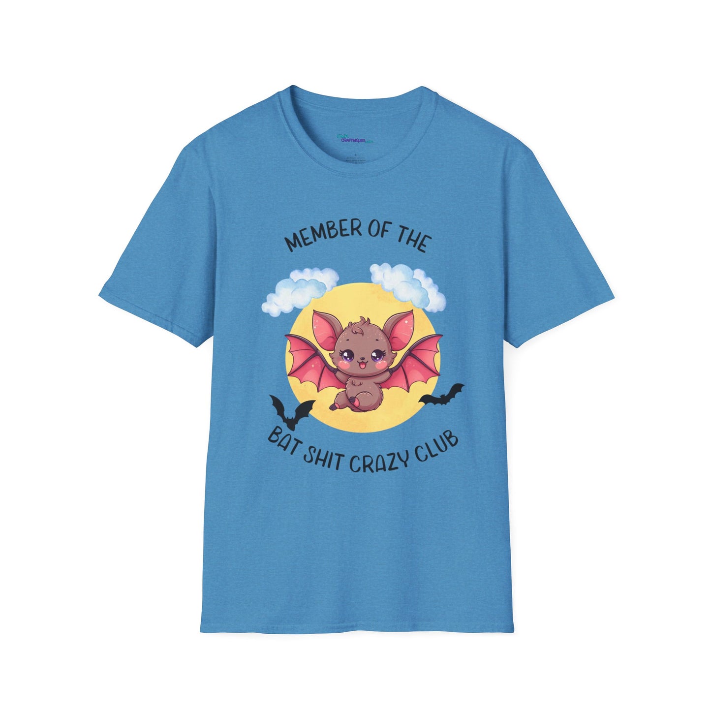 Member of Bat Sh** Crazy Club Unisex Softstyle T-Shirt