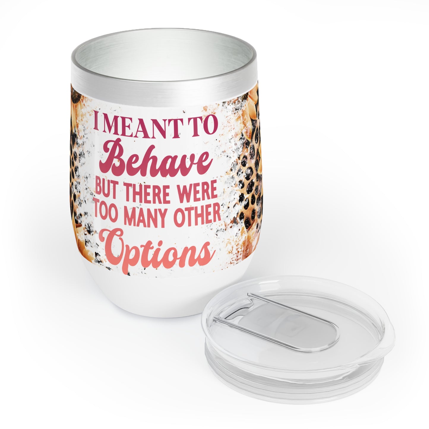 Behave 12oz Insulated Wine Tumbler