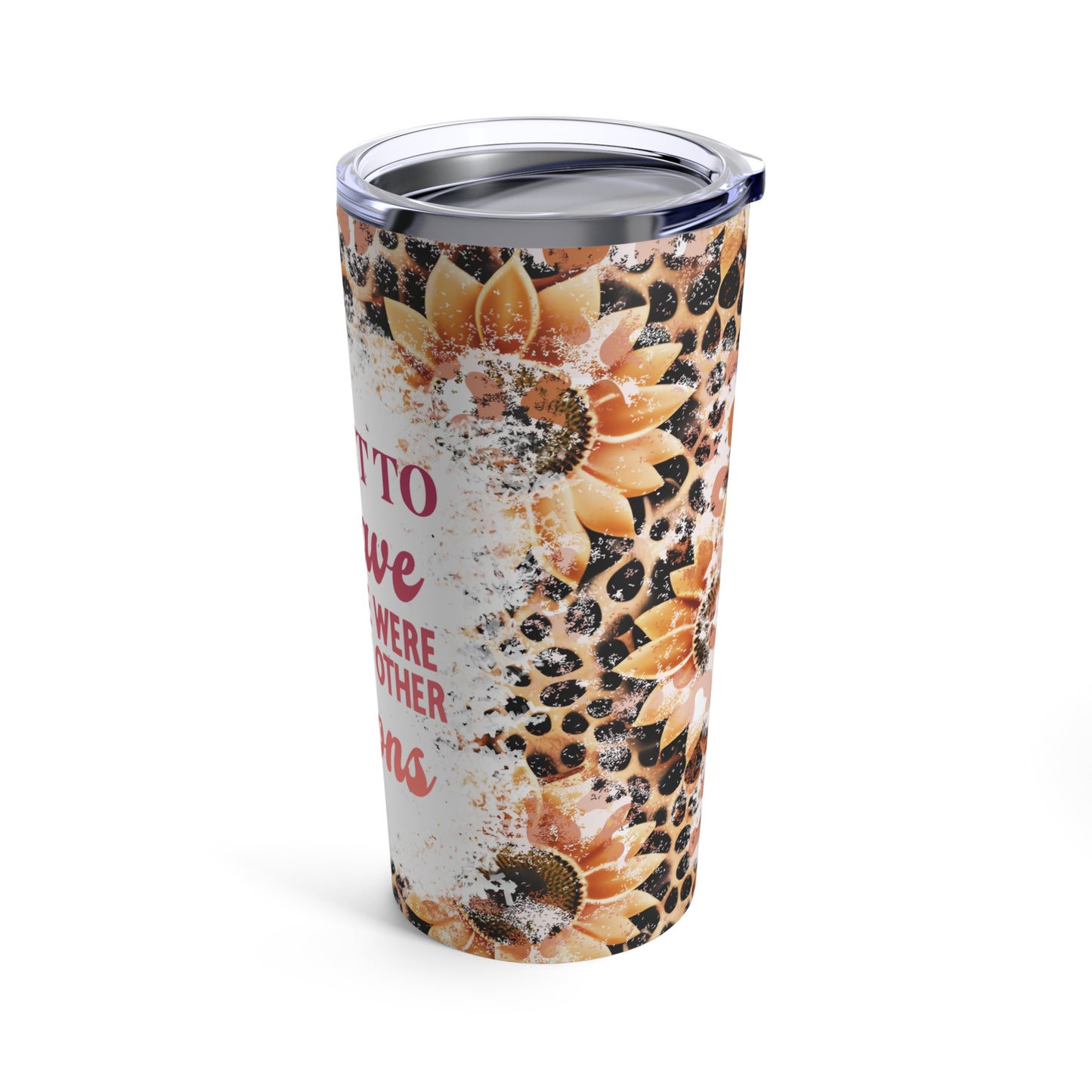 Behave Skinny Steel Tumbler with Straw, 20oz