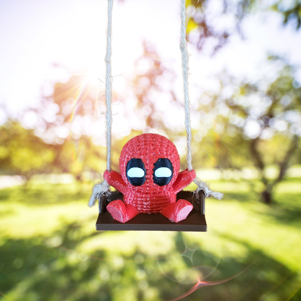 3D Printed Characters on Swings