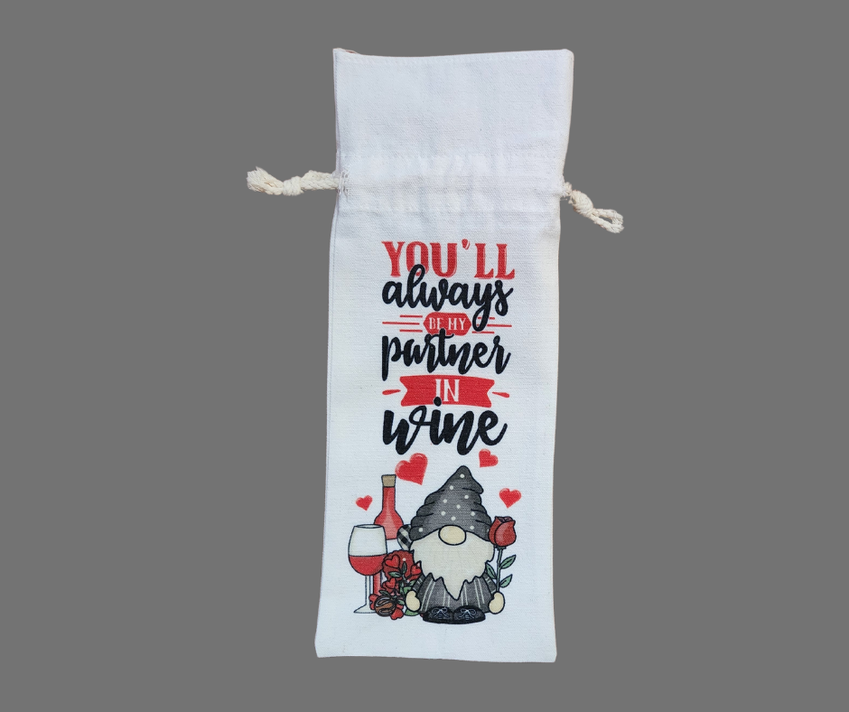 Valentine's Day Wine Bags