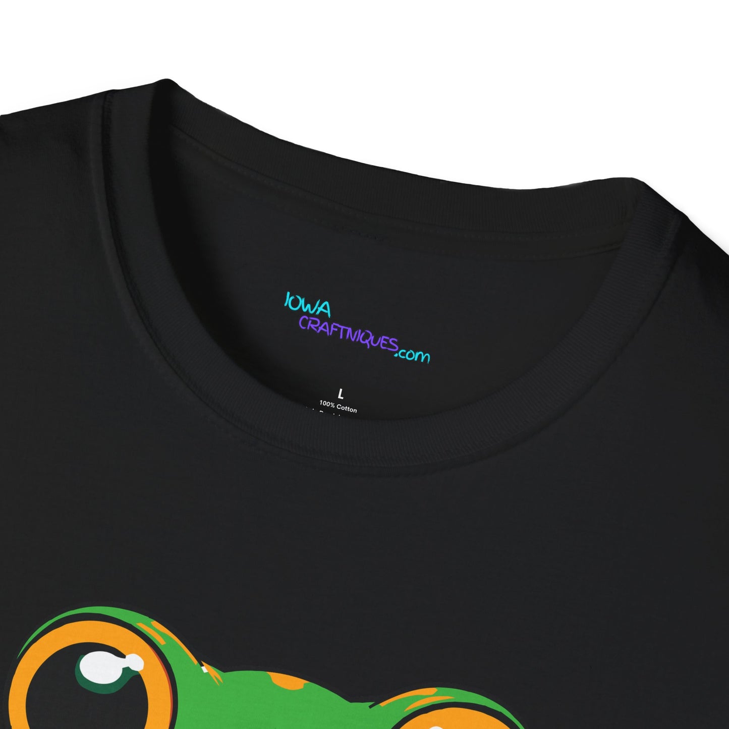 Don't Test Me Frog Unisex Softstyle T-Shirt