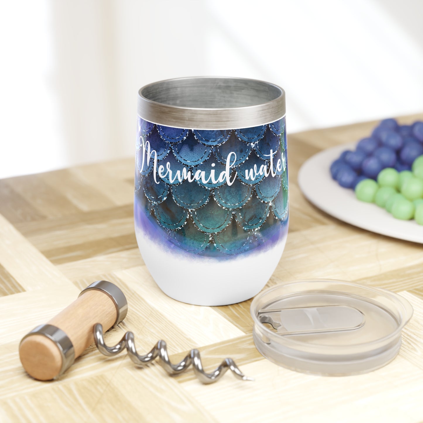 Mermaid Water 1 Chill Wine Tumbler