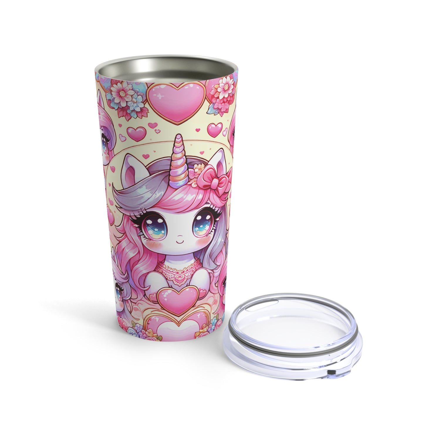 Pink Unicorn Tumbler 20oz