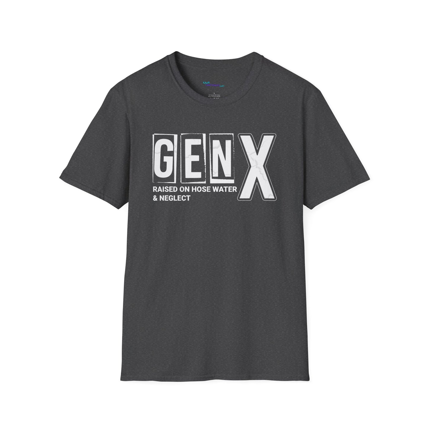 Gen X Raised On Unisex Softstyle T-Shirt