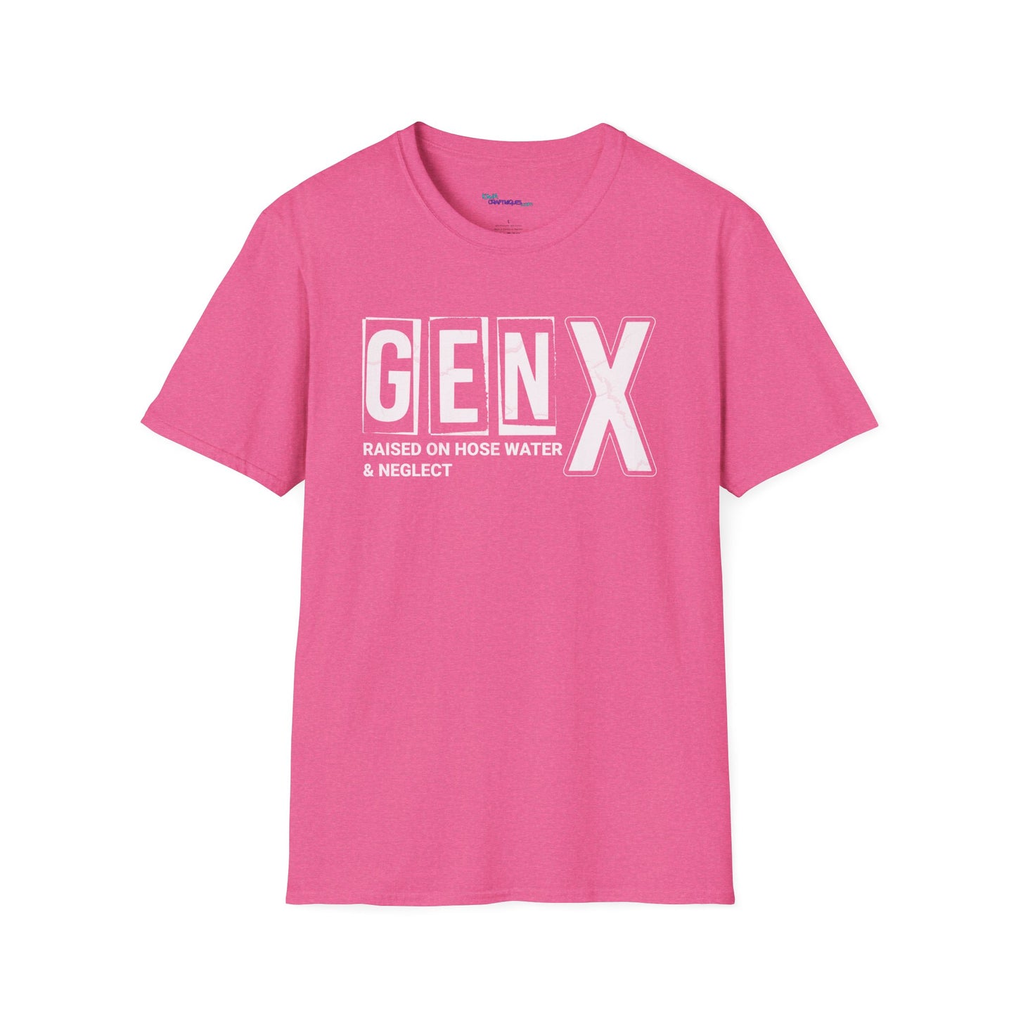 Gen X Raised On Unisex Softstyle T-Shirt